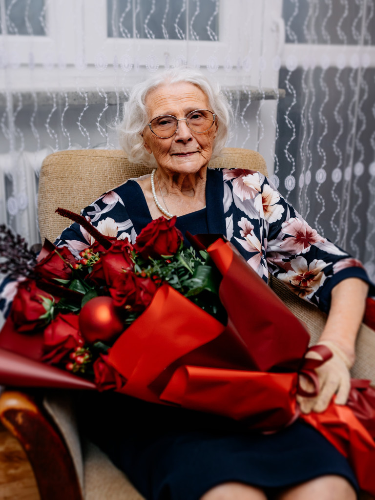 Kiedy ma się 100 lat - Janina Grabania w obiektywie Anny Bąk