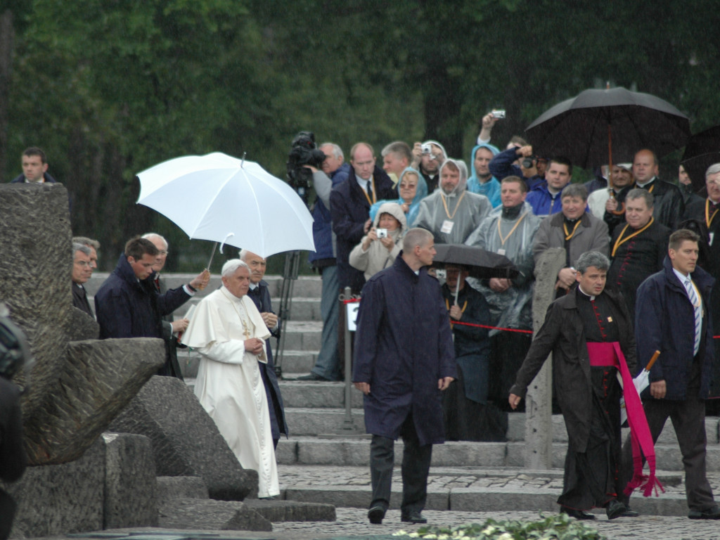Benedykt XVI z wizytą w Małopolsce w 2006 roku