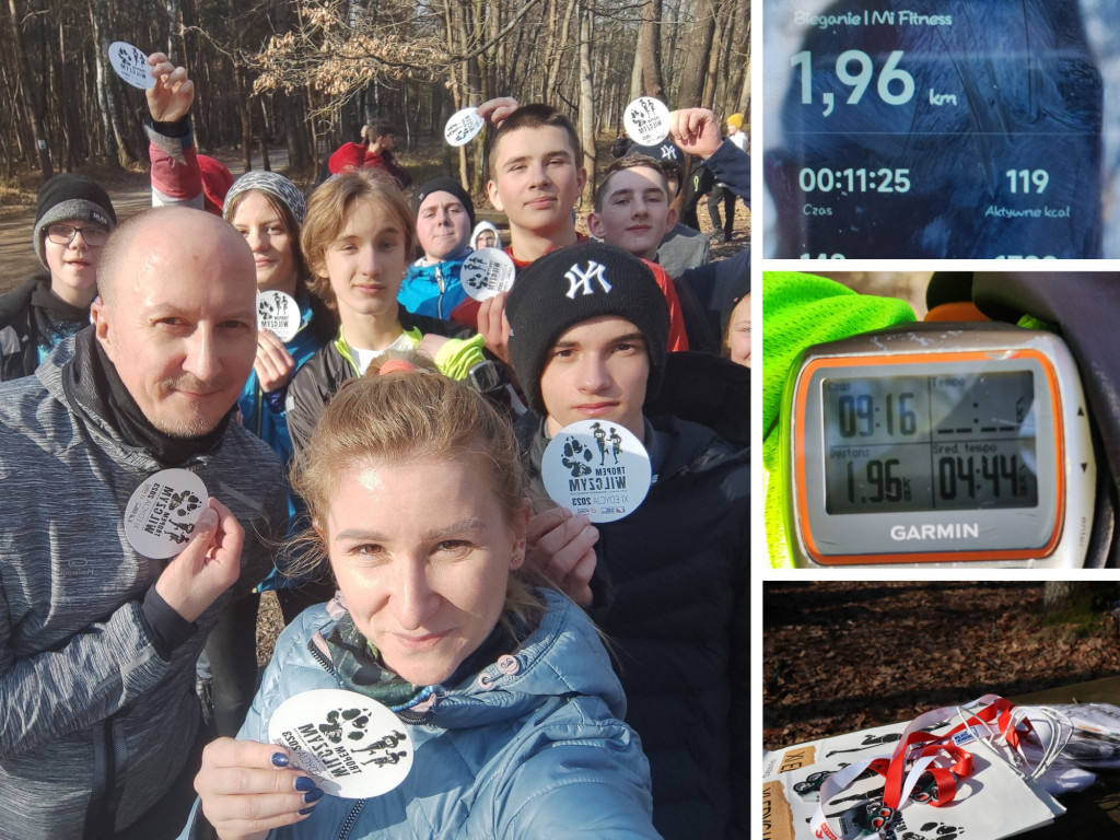 Bieg Pamięci Żołnierzy Wyklętych w Trzebini - 1.03.2023