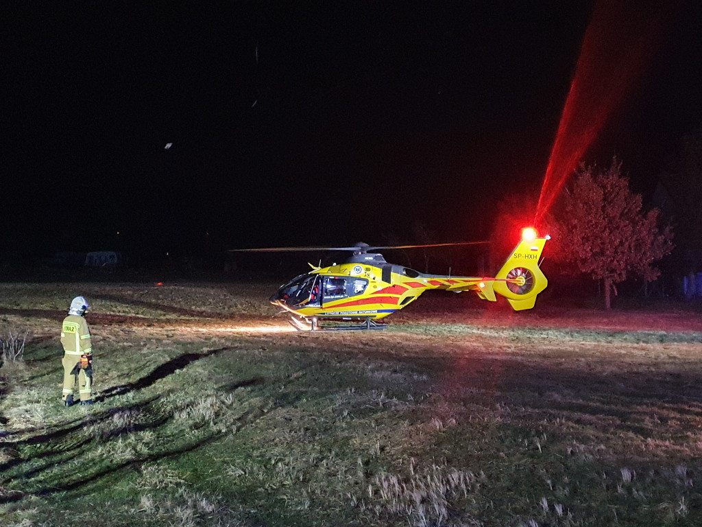 Pożar w Rudnie 4.03.2023