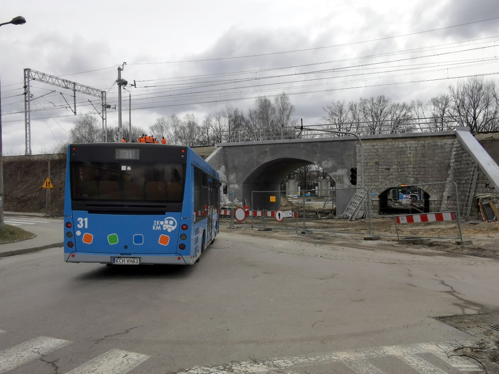 Przebudowa wiaduktu kolejowego na ul. Siennej w Chrzanowie