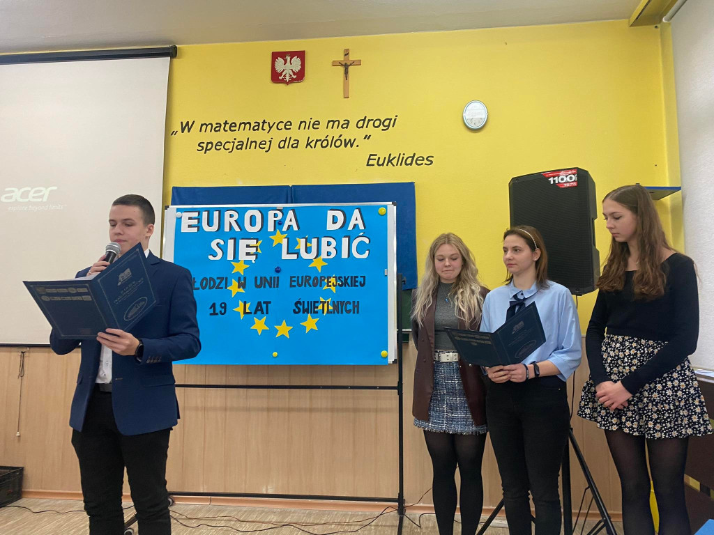 Konkurs europejski w II LO w Chrzanowie