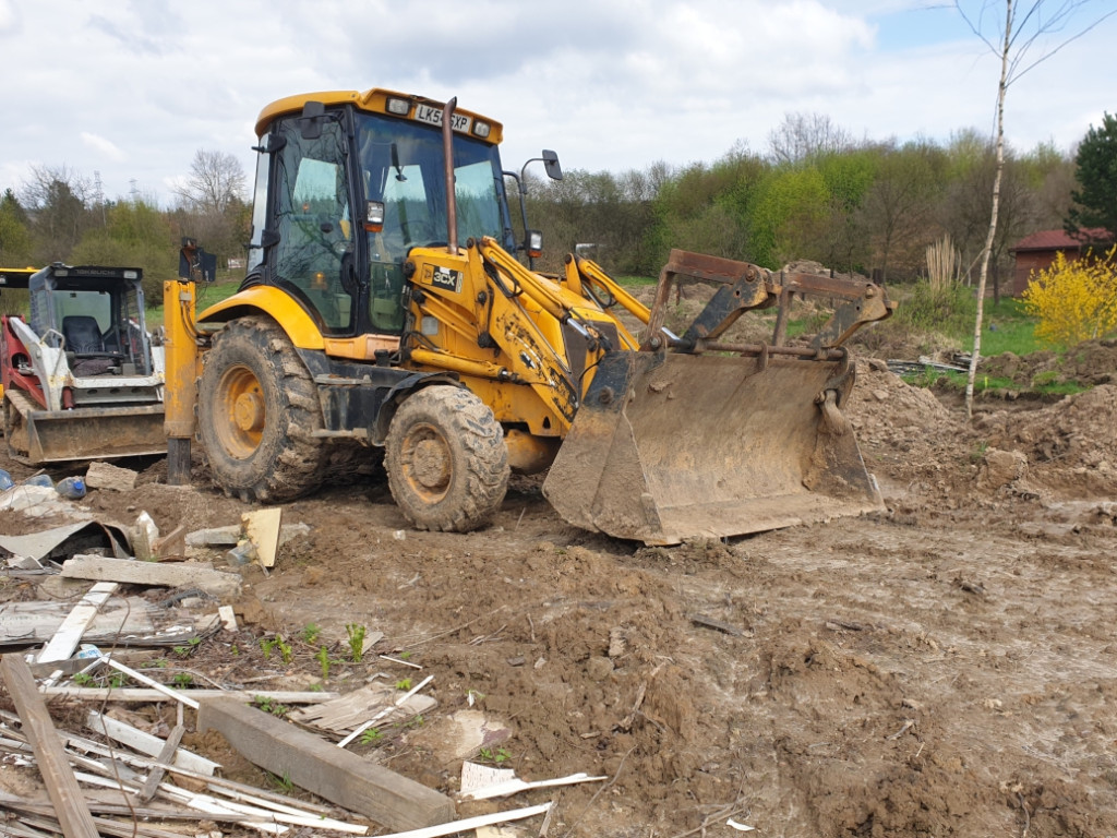 Budowa tężni w Krzeszowicach 24.04.2023