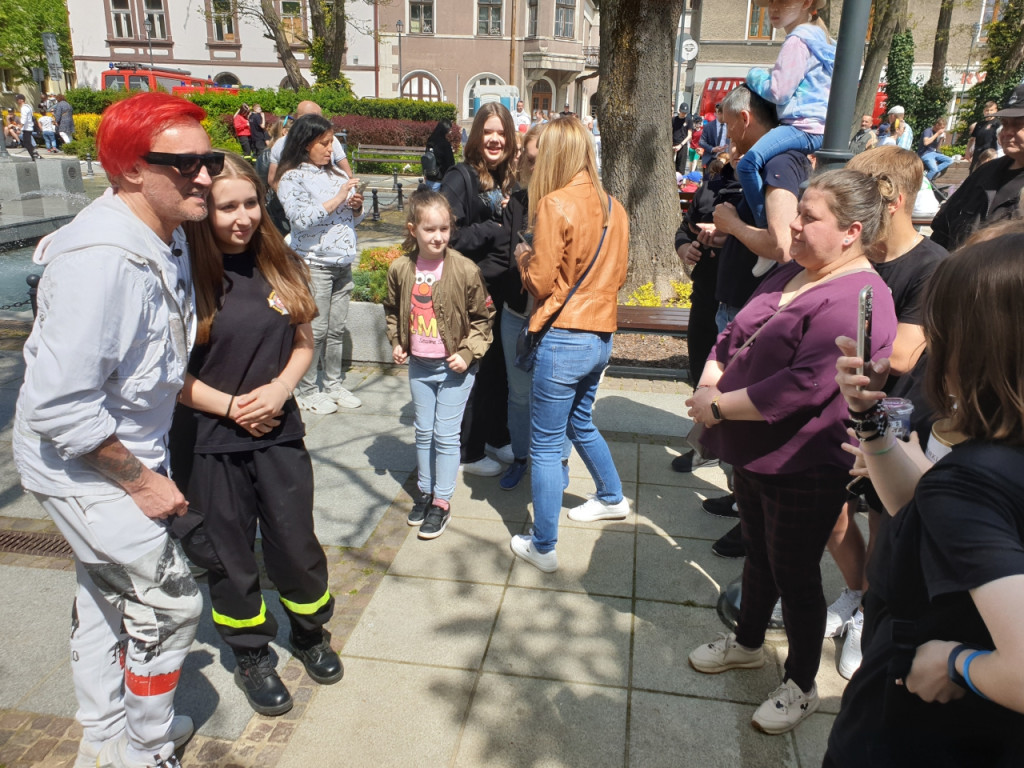 Piknik strażacki z Michałem Wiśniewskim w Krzeszowicach 14.05.2023