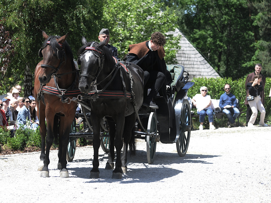 Inscenizacja Powstania Styczniowego w skansenie w Wygiełzowie - 3.06.2023