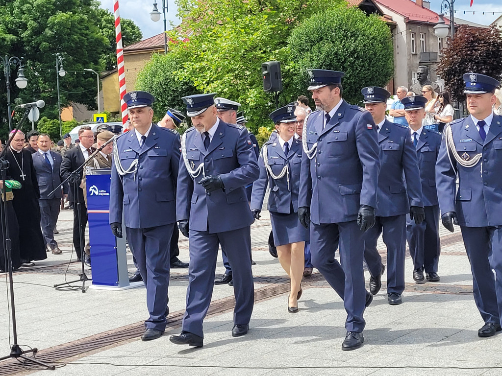 Przekazanie sztandaru dla ZK Trzebinia