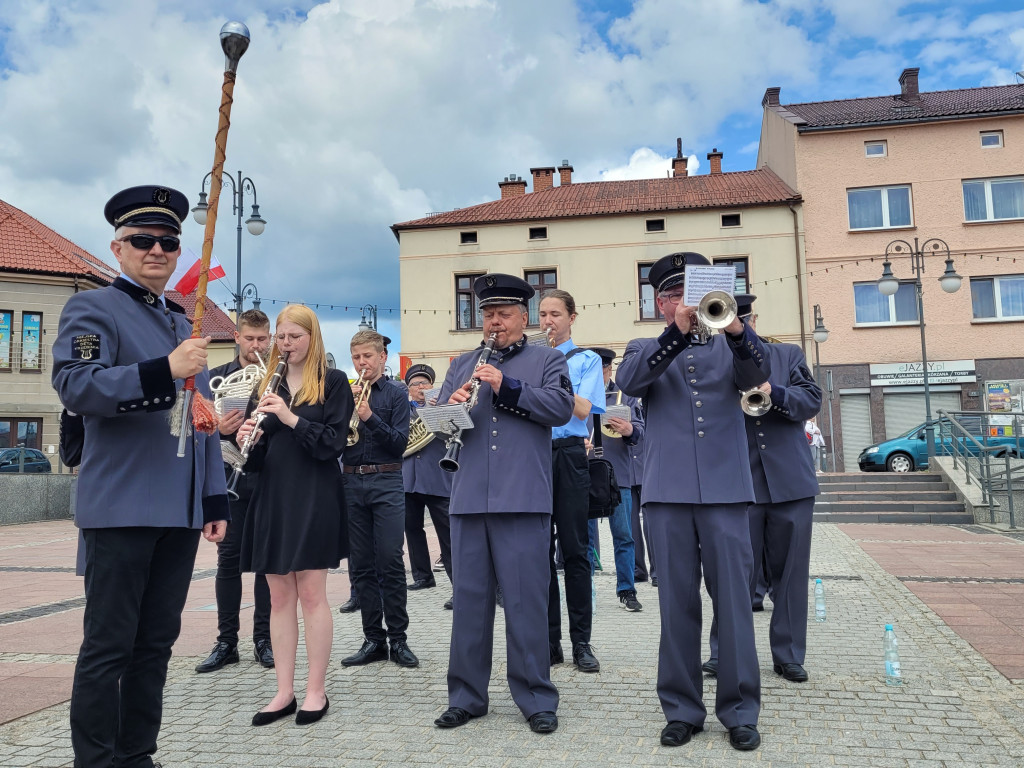 Przekazanie sztandaru dla ZK Trzebinia