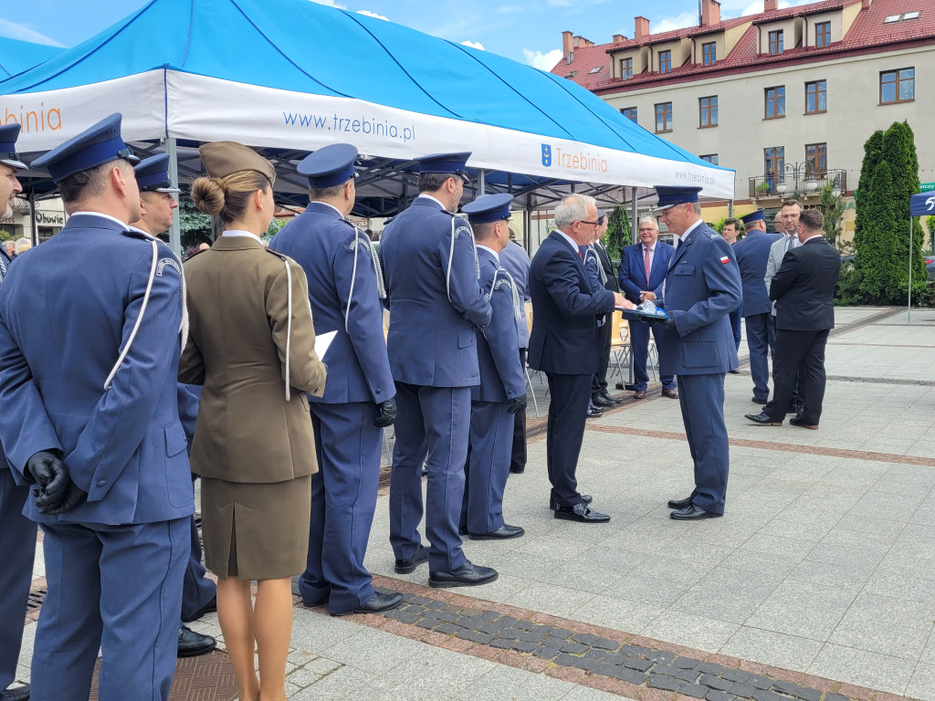 Przekazanie sztandaru dla ZK Trzebinia