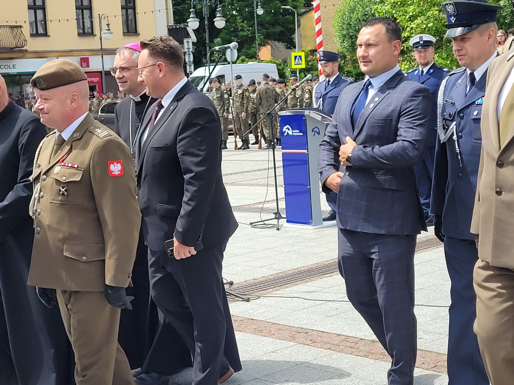 Przekazanie sztandaru dla ZK Trzebinia