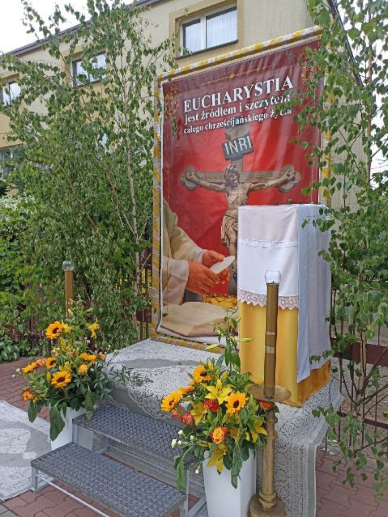 Procesja Bożego Ciała w Trzebini - 2023 r.