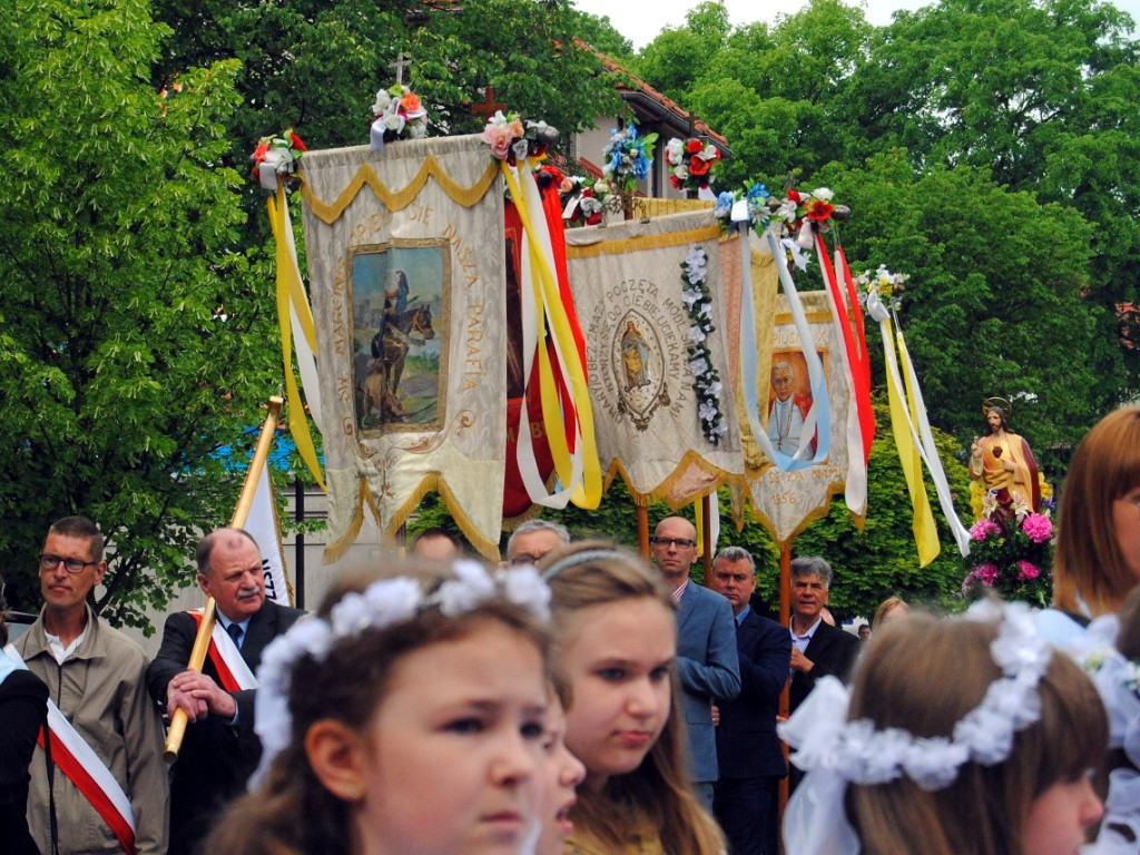 Procesja Bożego Ciała przeszła przez Krzeszowice - 8 czerwca 2023 r.