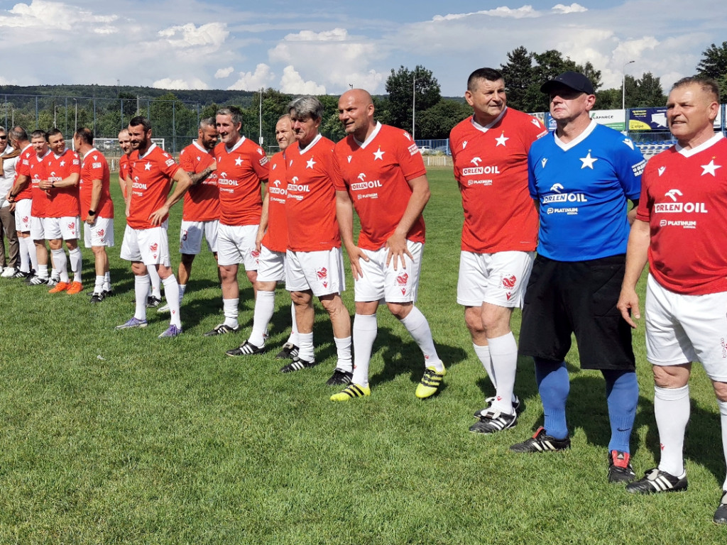 Mecz oldbojów Świtu Krzeszowice i Wisły Kraków