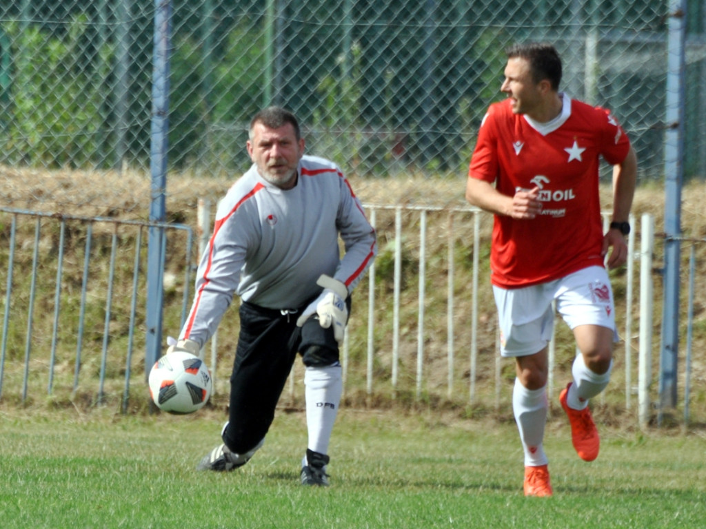 Mecz oldbojów Świtu Krzeszowice i Wisły Kraków