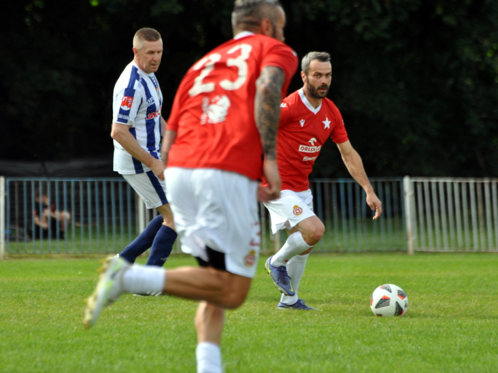 Mecz oldbojów Świtu Krzeszowice i Wisły Kraków