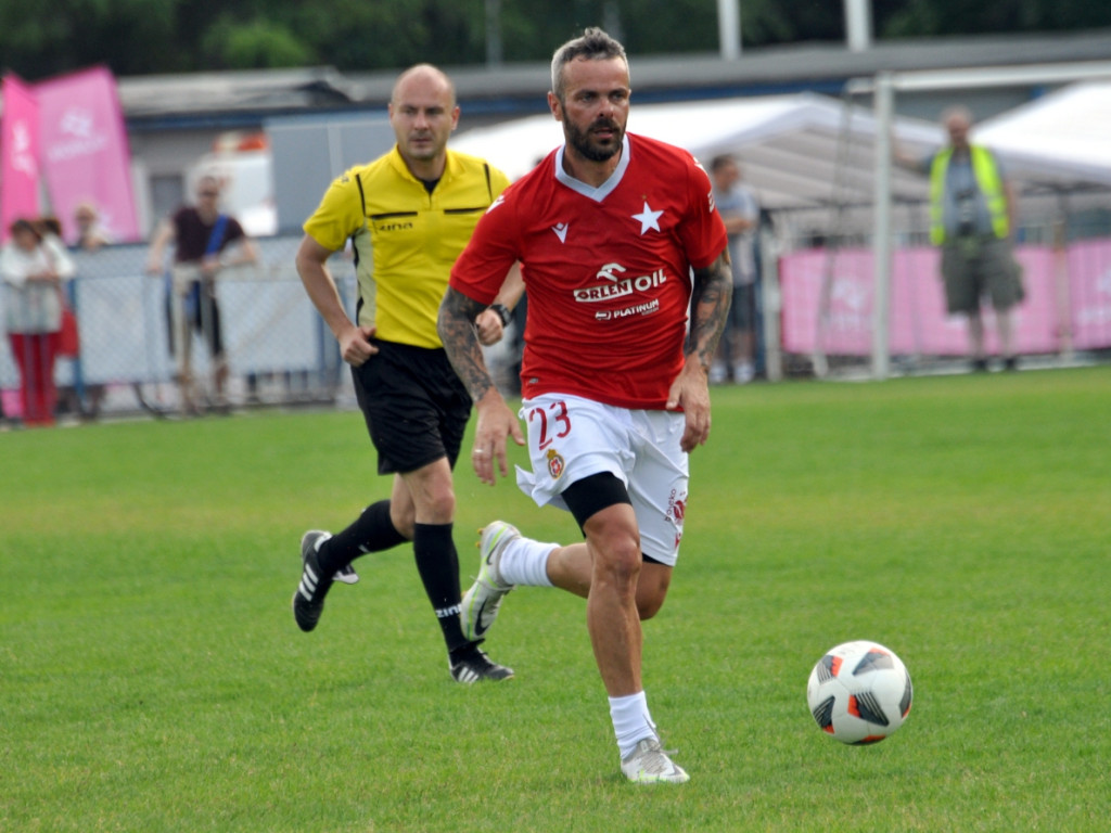 Mecz oldbojów Świtu Krzeszowice i Wisły Kraków