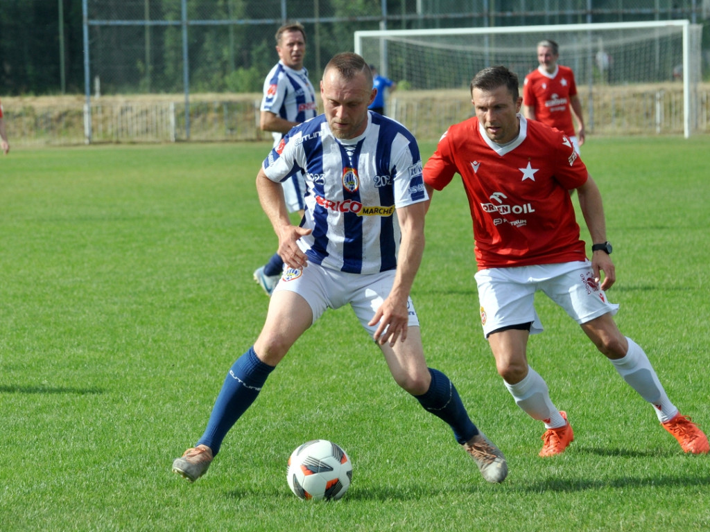 Mecz oldbojów Świtu Krzeszowice i Wisły Kraków