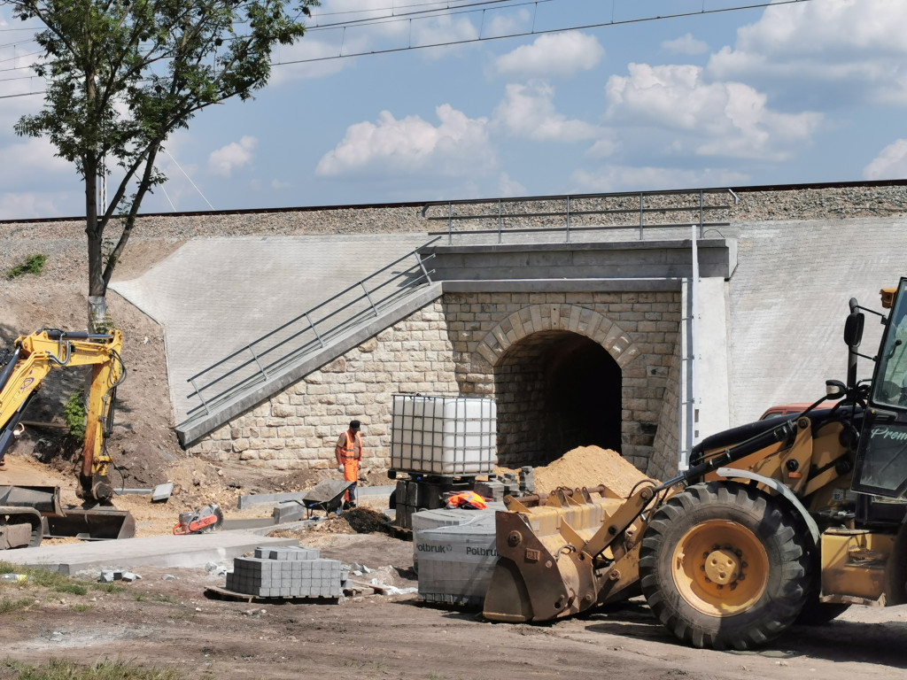 Modernizacja wiaduktów kolejowych w Chrzanowie - czerwiec 2023