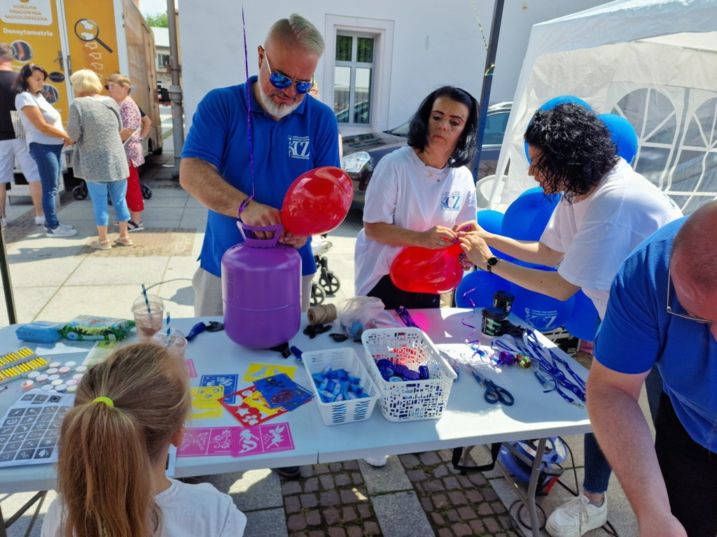 Niedziela dla Zdrowia na rynku w Krzeszowicach