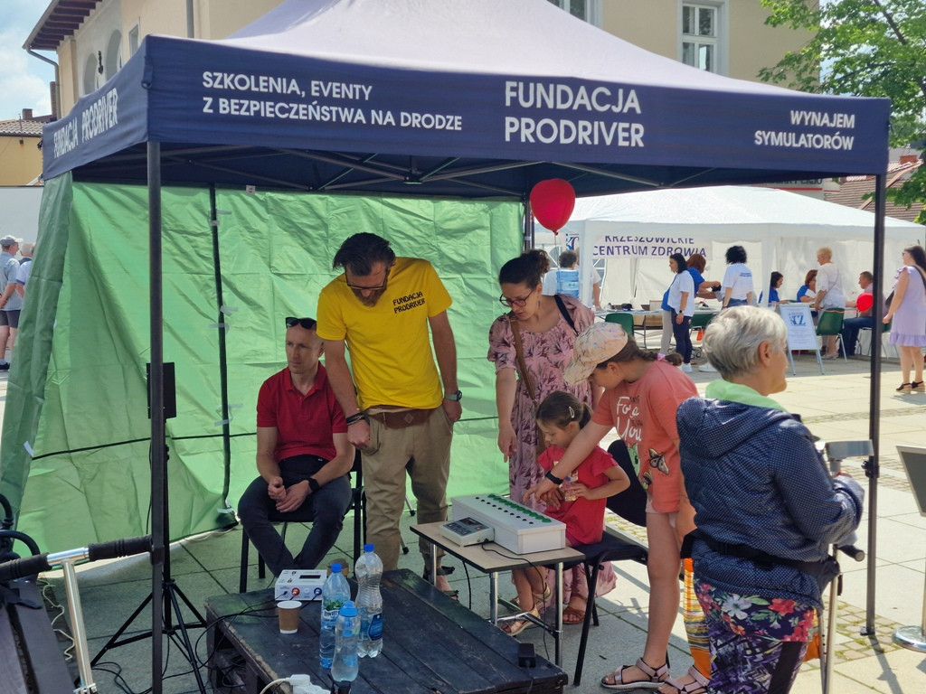 Niedziela dla Zdrowia na rynku w Krzeszowicach