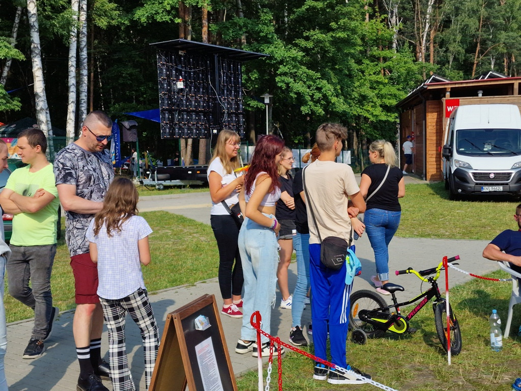 Strefa kibica nad zalewem Chechło 30.06-02.07.23