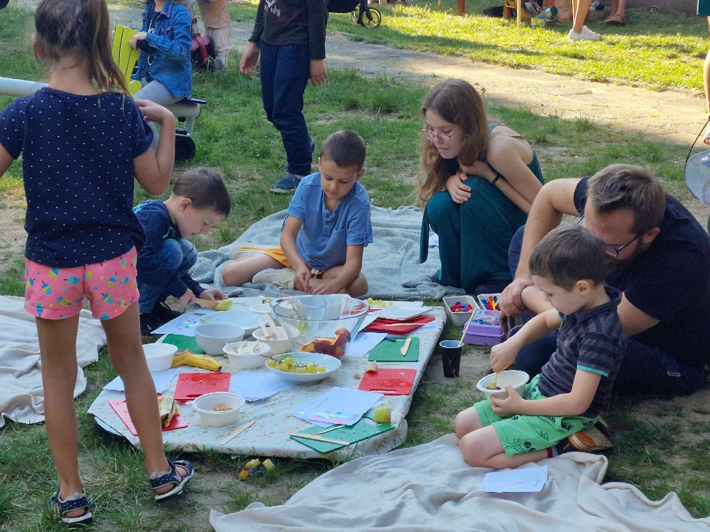 Piknik rodzinny na Osiedlu Gaj w Trzebini - 11.08.2023r.