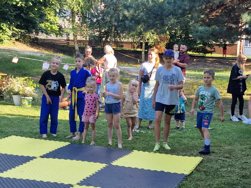 Piknik rodzinny na Osiedlu Gaj w Trzebini - 11.08.2023r.