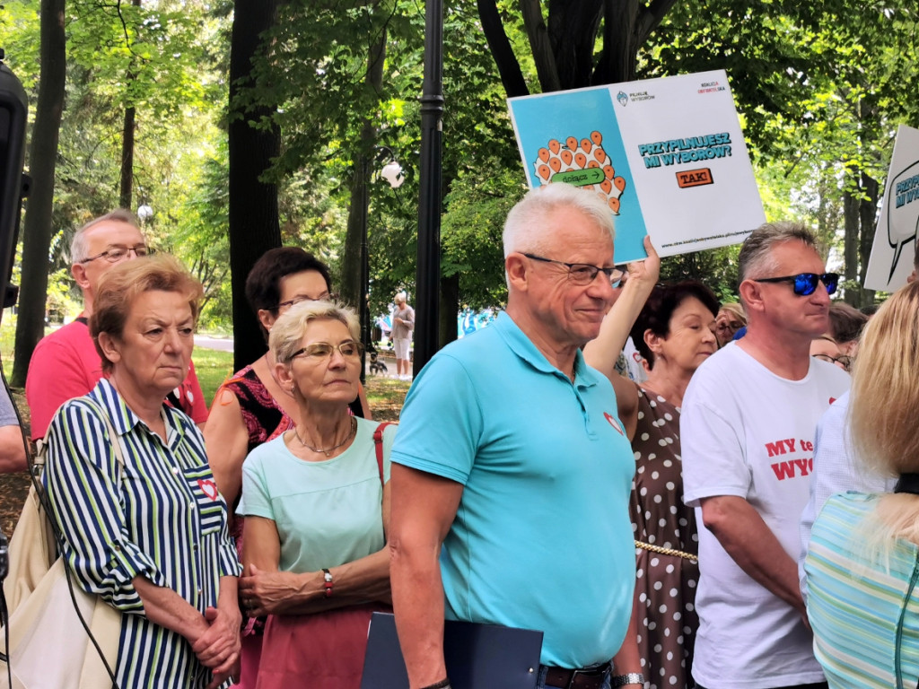 Parlamentarzyści i kandydaci do Sejmu z listy Koalicji Obywatelskiej w Chrzanowie
