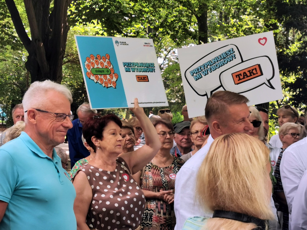 Parlamentarzyści i kandydaci do Sejmu z listy Koalicji Obywatelskiej w Chrzanowie