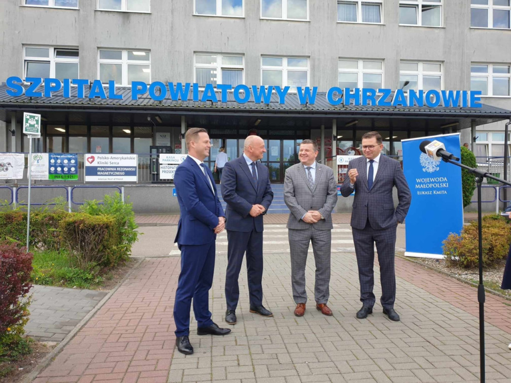 Nowy sprzęt do tlenoterapii trafił do chrzanowskiego szpitala 15.09.2023
