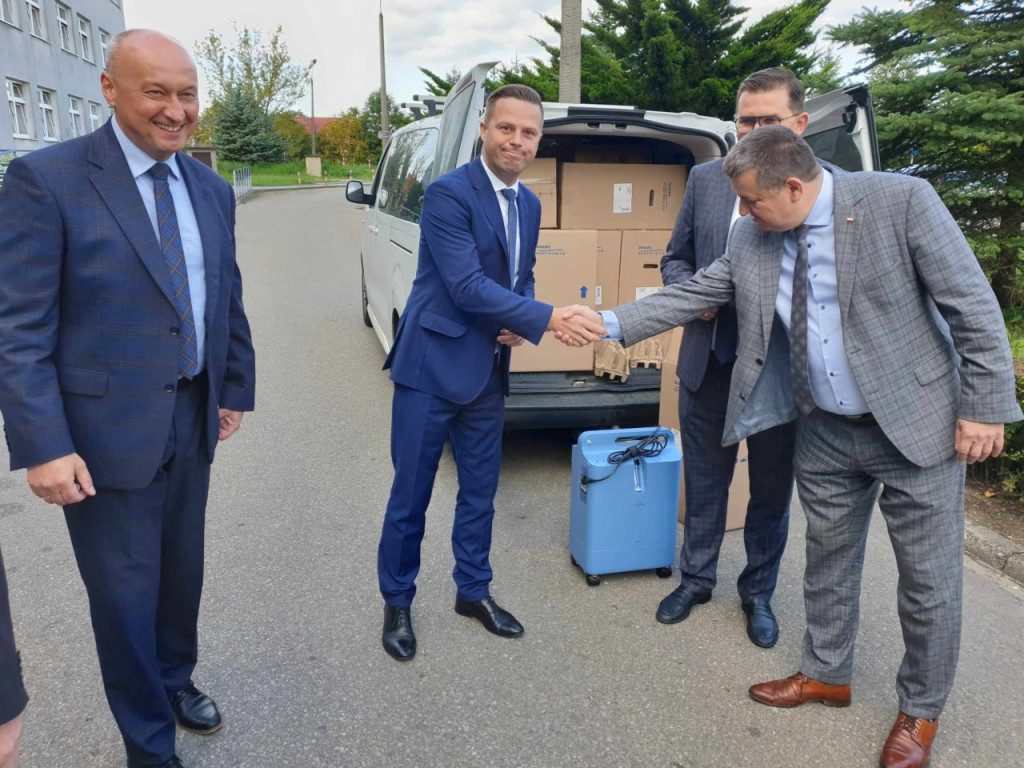 Nowy sprzęt do tlenoterapii trafił do chrzanowskiego szpitala 15.09.2023