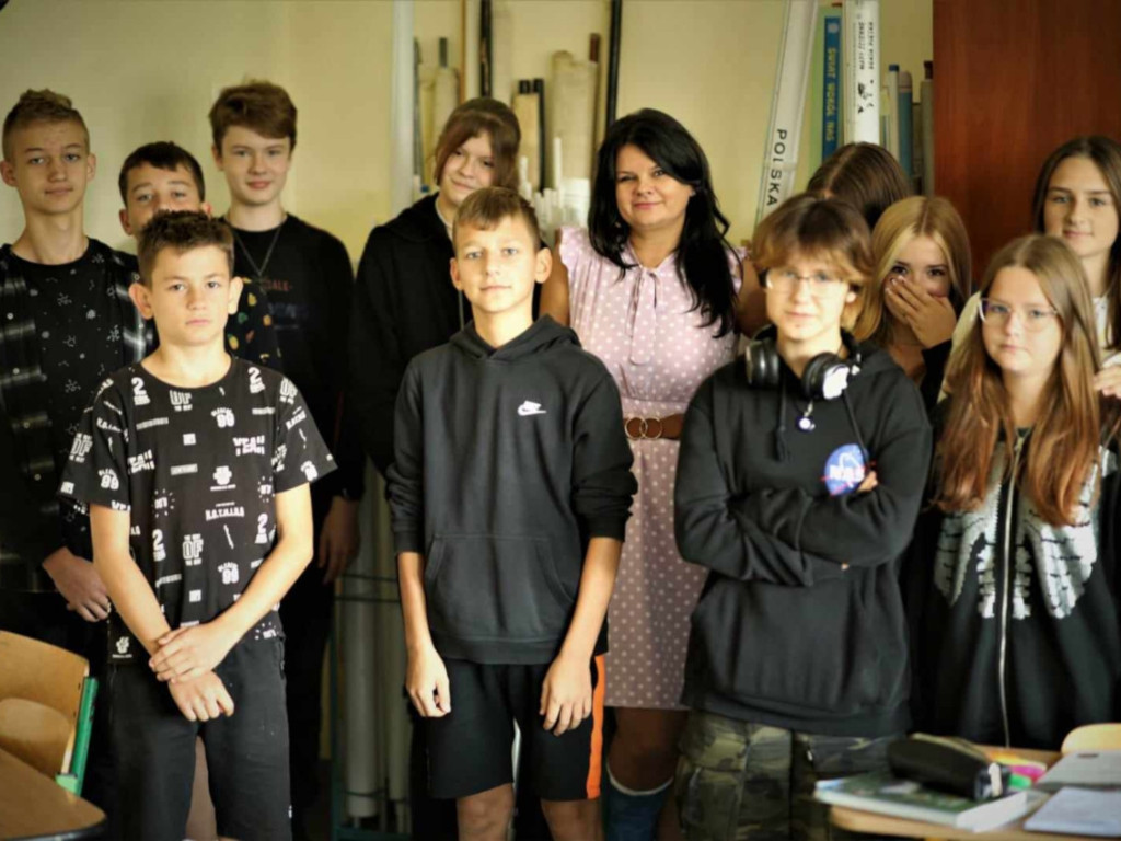 Dzień Kropki w szkole w Młoszowej