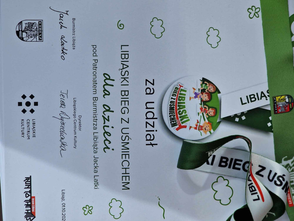 3 Libiąski Bieg z Uśmiechem - 01.10.2023r.