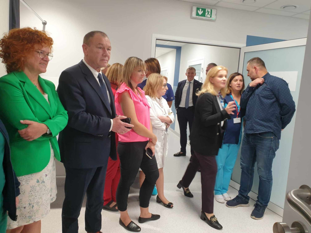 Otwarcie pracowni rezonansu magnetycznego w chrzanowskim szpitalu 3.10.2023