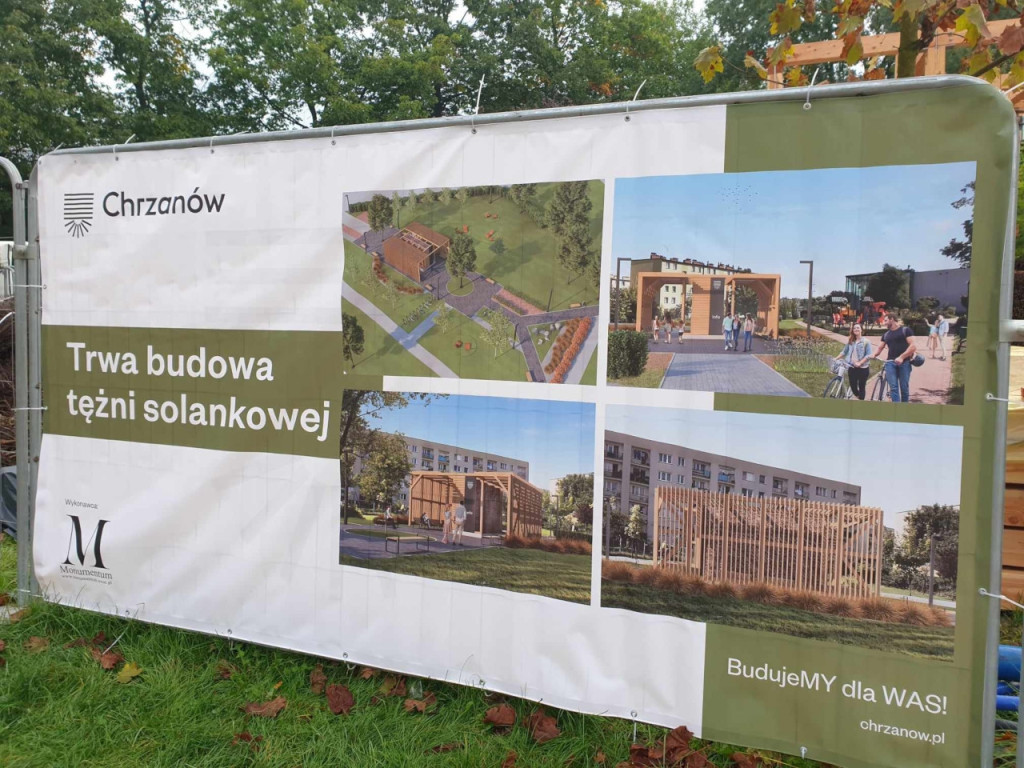 Budowa tężni w Chrzanowie 11.10.2023