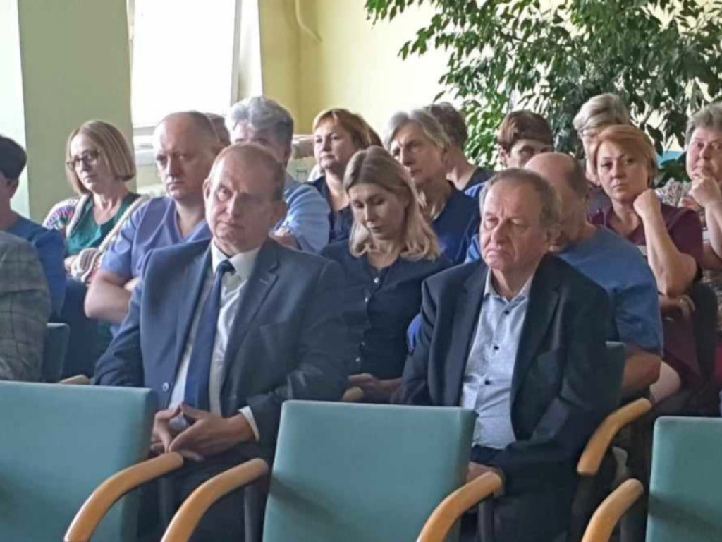 Podpisanie umowy na dofinansowanie termomodernizacji szpitala w Chrzanowie 12.10.2023