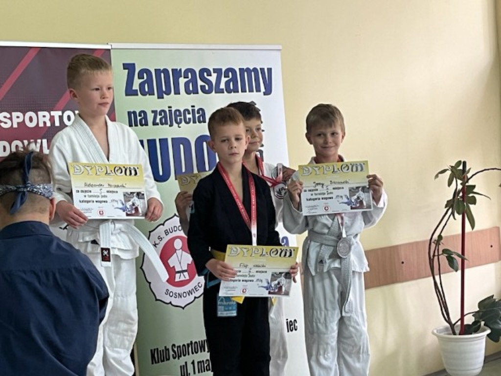 Otwarty Międzynarodowy Turniej Dzieci i Młodzików w Judo w Sosnowcu - 15.10.2023r.