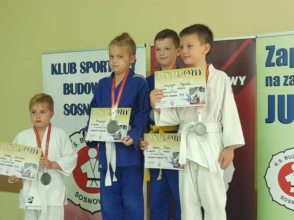 Otwarty Międzynarodowy Turniej Dzieci i Młodzików w Judo w Sosnowcu - 15.10.2023r.