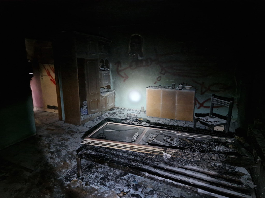 Pożar domu w Nawojowej Górze 19.10.2023