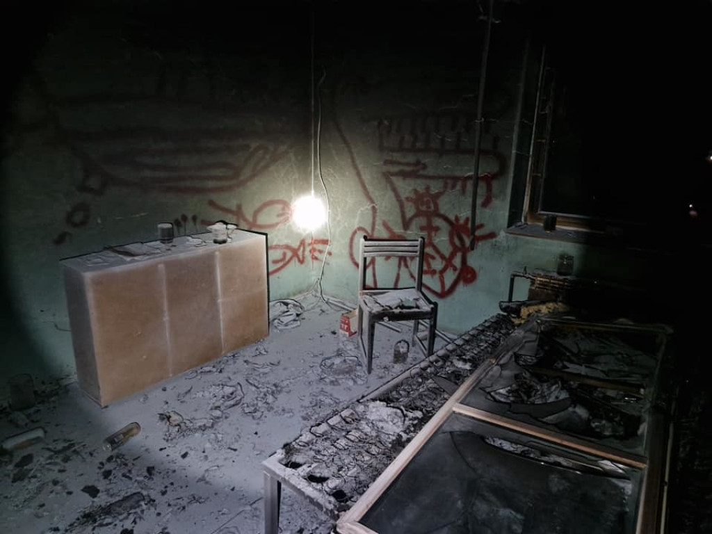 Pożar domu w Nawojowej Górze 19.10.2023