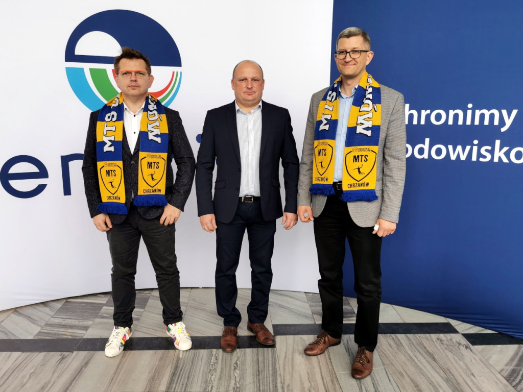 Podpisanie nowej umowy sponsorskiej Unimetal Recycling MTS Chrzanów ze ZGOK Balin