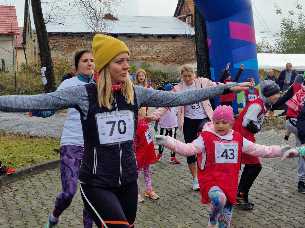 Bieg i Marsz w Nowej Górze - 12.11.2023r.