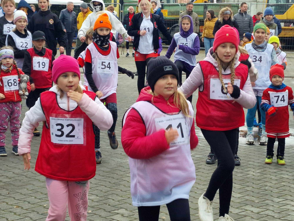 Bieg i Marsz w Nowej Górze - 12.11.2023r.