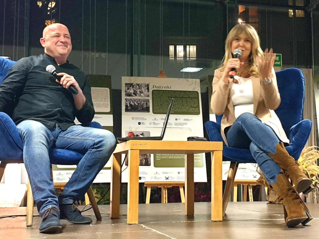 Ewa Wachowicz w chrzanowskiej bibliotece 17.11.2023