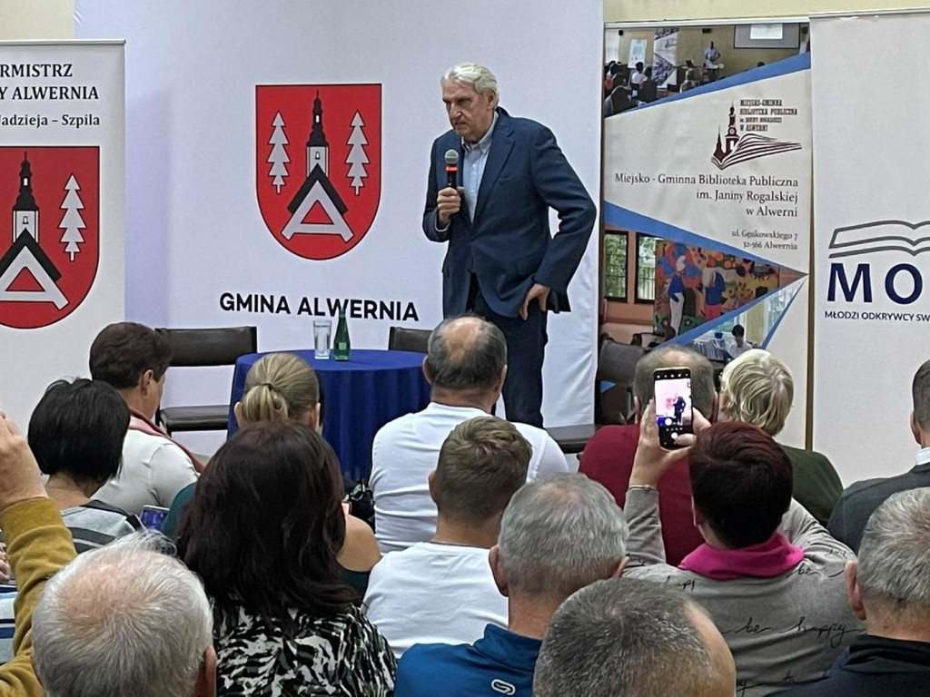 Spotkanie z Bogusławem Wołoszańskim - 18.11.2023r.