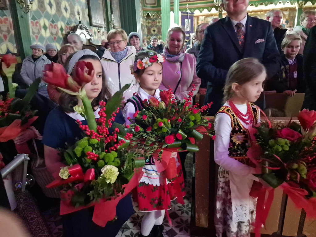 Alicja Węgorzewska oraz Maciej Miecznikowski w Mętkowie - 25.11.2023r.