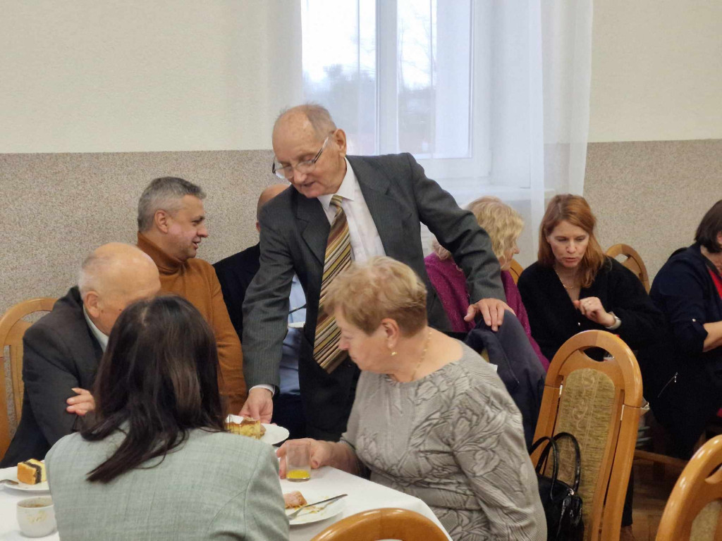 Alicja Węgorzewska oraz Maciej Miecznikowski w Mętkowie - 25.11.2023r.