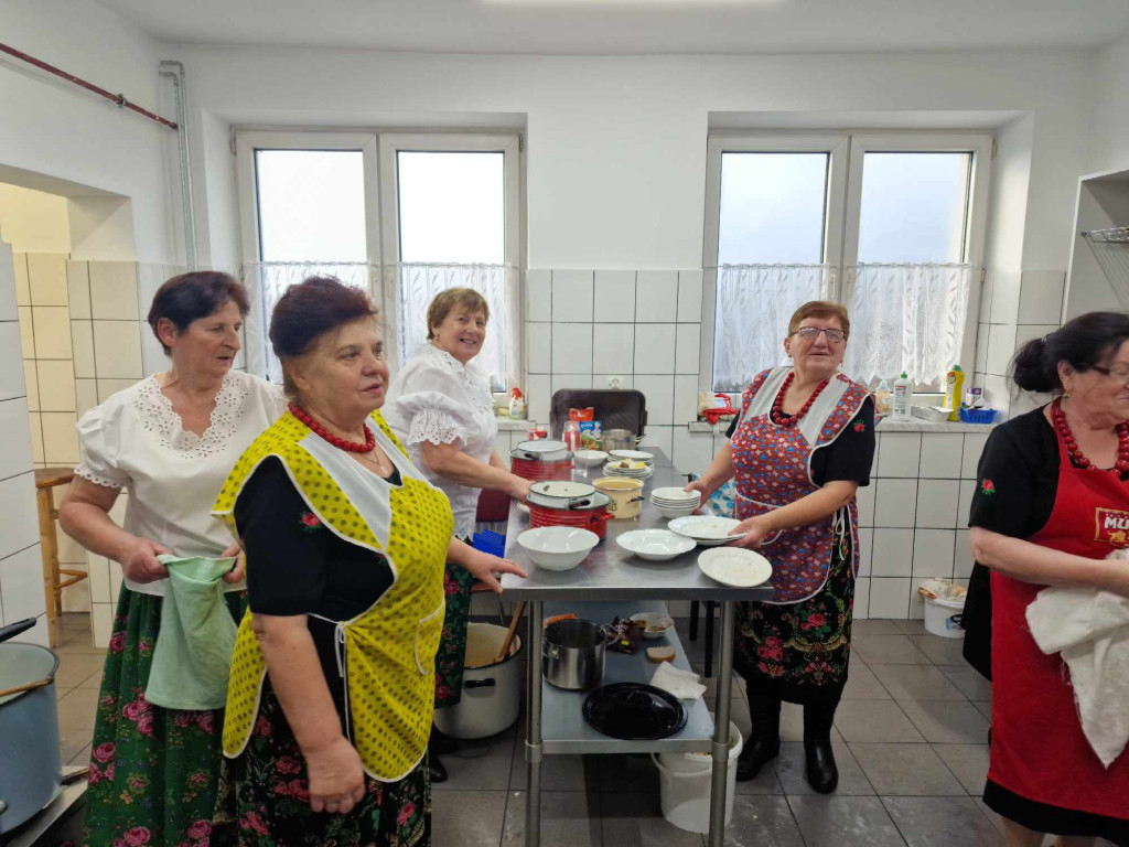 Alicja Węgorzewska oraz Maciej Miecznikowski w Mętkowie - 25.11.2023r.