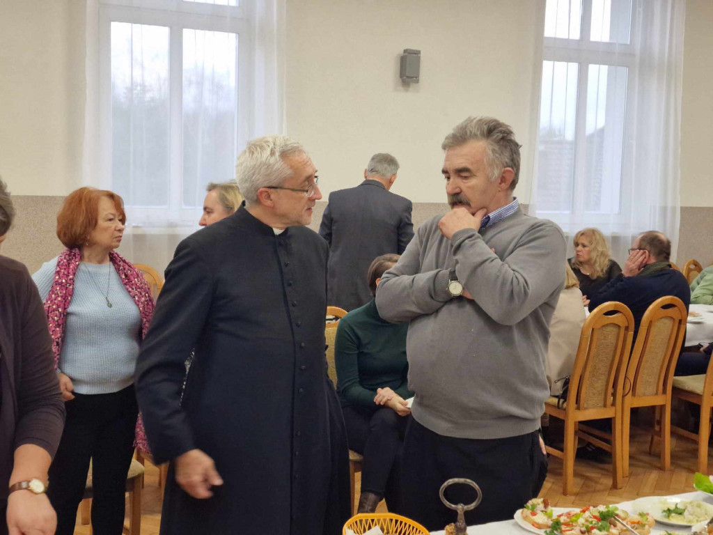 Alicja Węgorzewska oraz Maciej Miecznikowski w Mętkowie - 25.11.2023r.