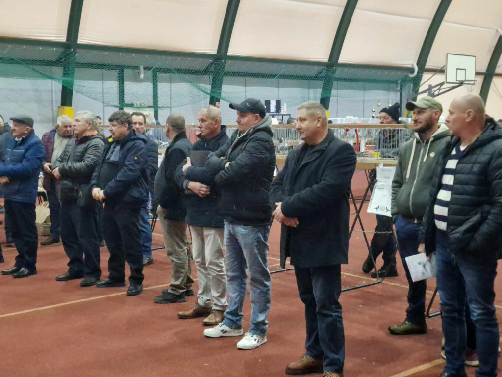 Wystawa najładniejszych gołębi w województwie małopolskim w hali sportowej w Żarkach - 02.12.2023r.