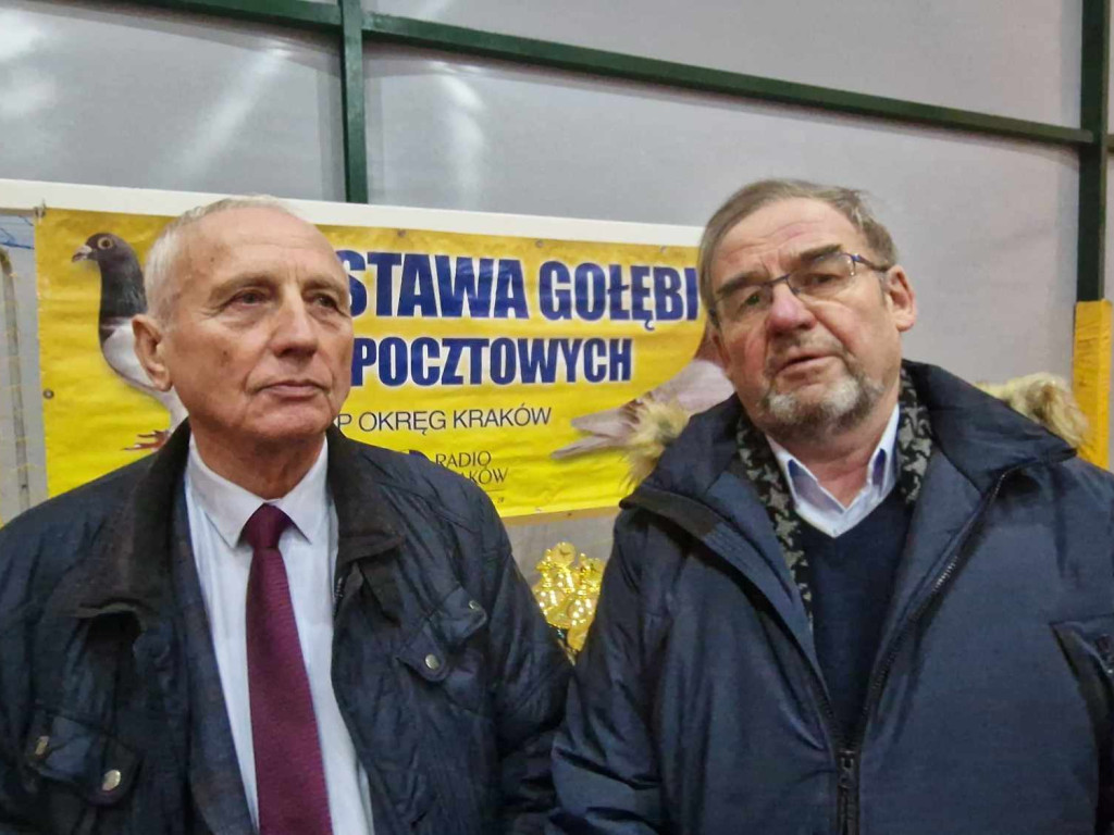 Wystawa najładniejszych gołębi w województwie małopolskim w hali sportowej w Żarkach - 02.12.2023r.